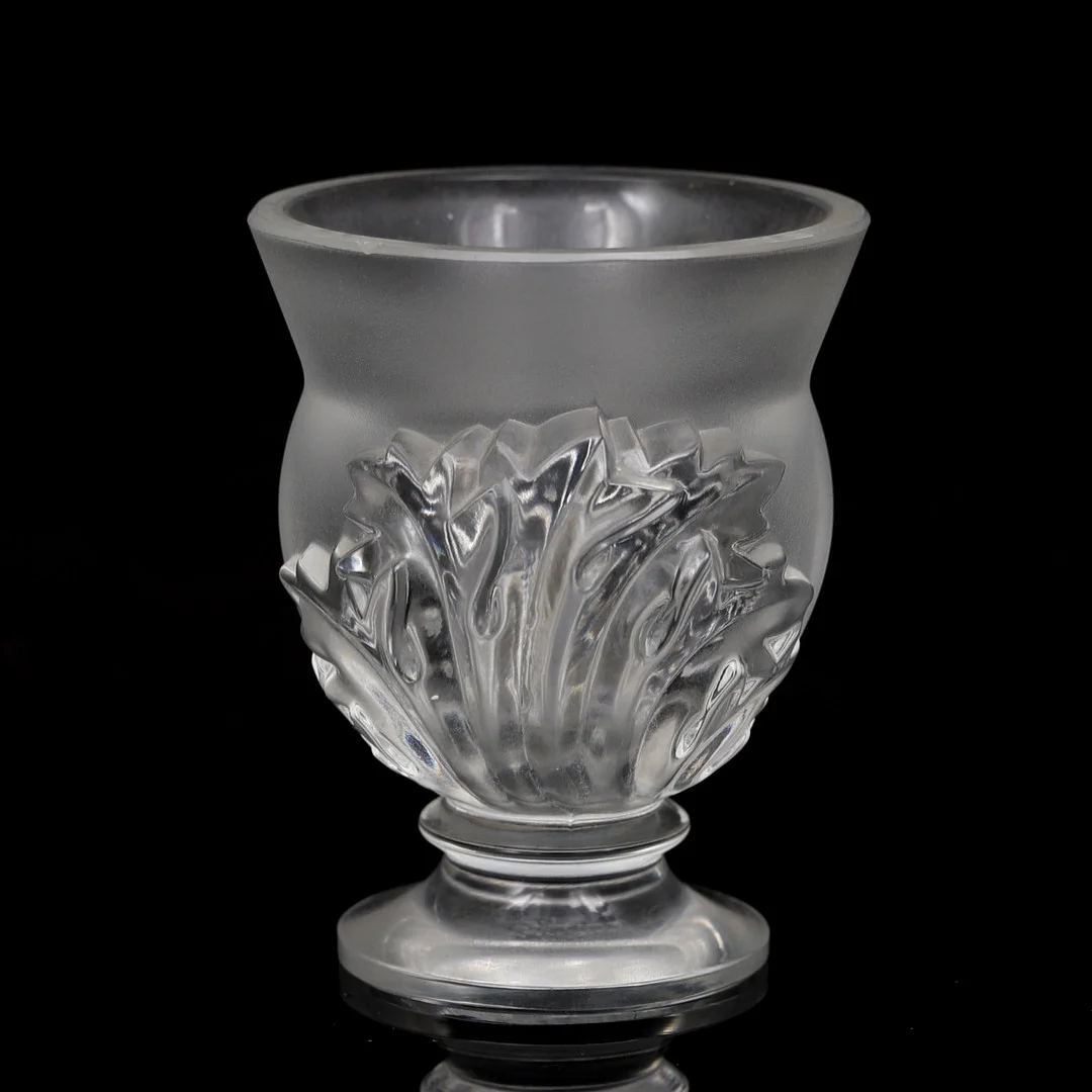 VAS, glas, "Saint-Cloud", Lalique. — Art glass — Crafoord Auktioner Malmö
