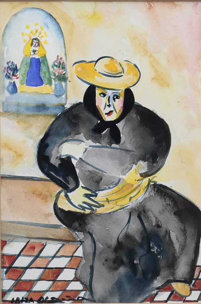 JOSÉ PÉREZ OCAÑA, “OCAÑA”. Ibiza woman and niche.