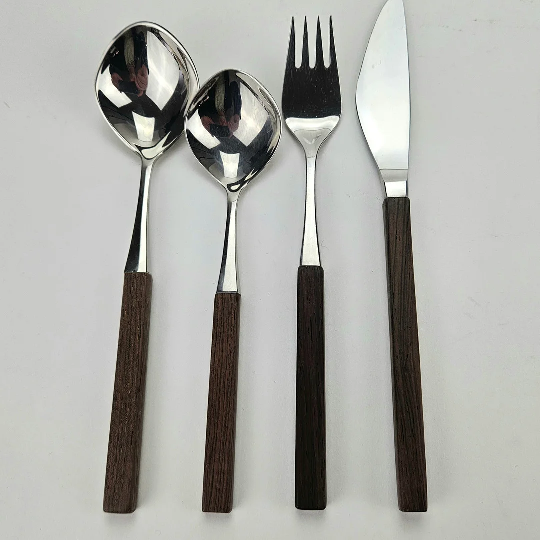 TIAS ECKHOFF. Bestick, 23 delar, "Opus", Lundtofte, Danmark. — Miscellaneous — Auktionshuset Thörner & Ek