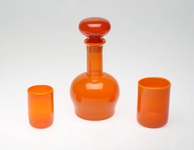 ERIK HÖGLUND. Glas, 3 delar, Boda.