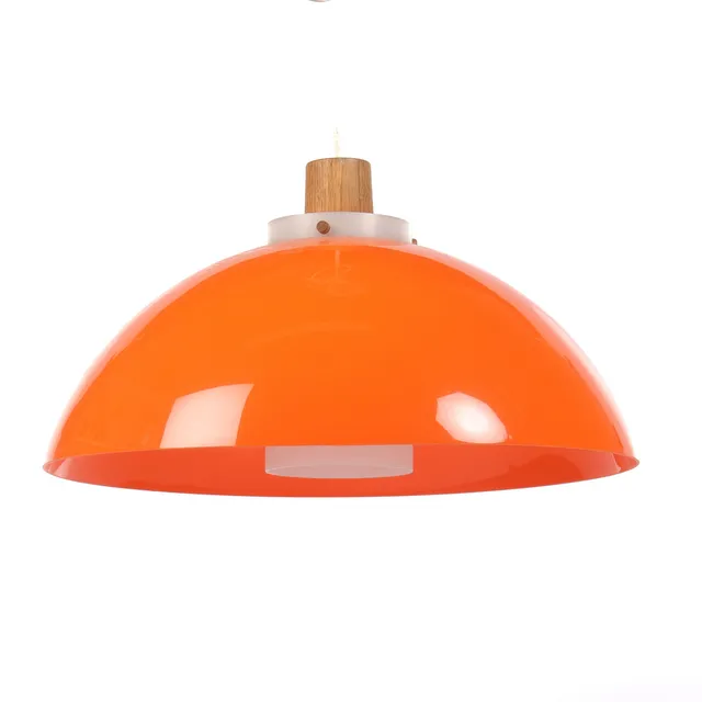 UNO OCH ÖSTEN KRISTIANSSON. Taklampa, plast, teak. Luxus. 1960-tal.