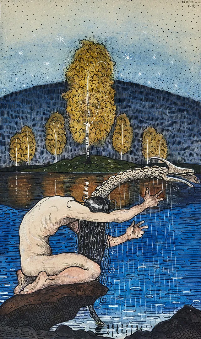 GRETA GERELL. "Näcken".