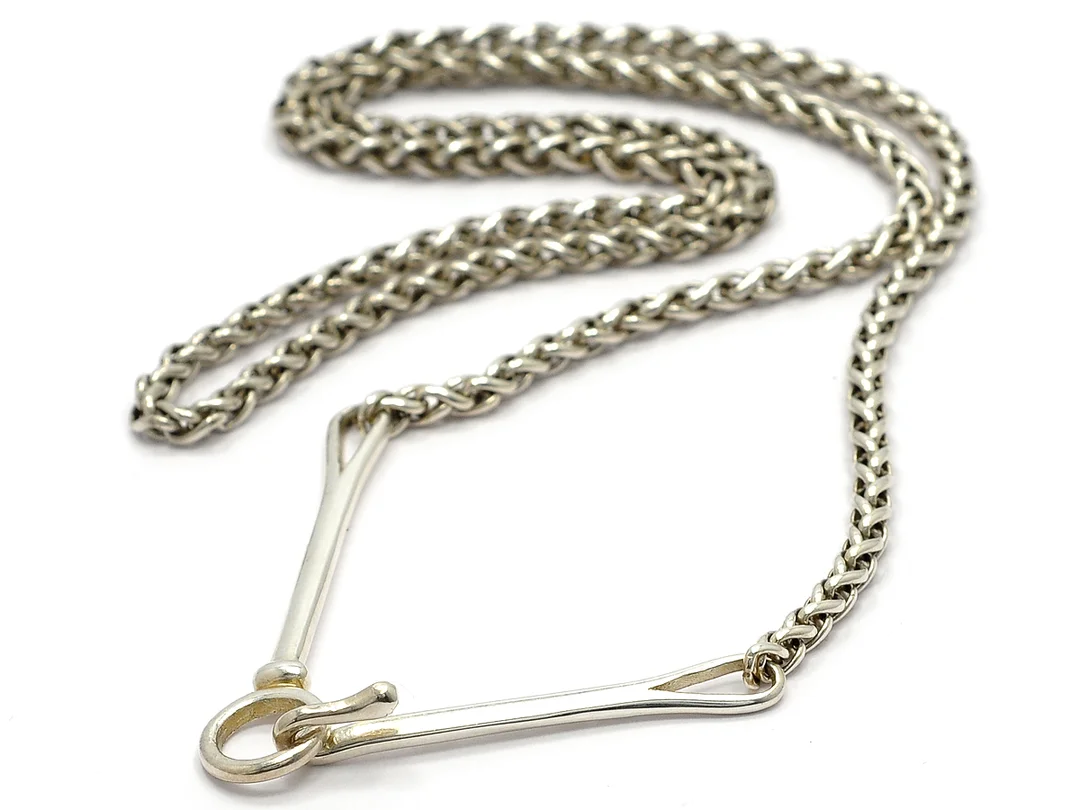 GEORG JENSEN, collier, sterling silver, Torun Bülow-Hübe. — Smycken/Halskedja — Kaplans