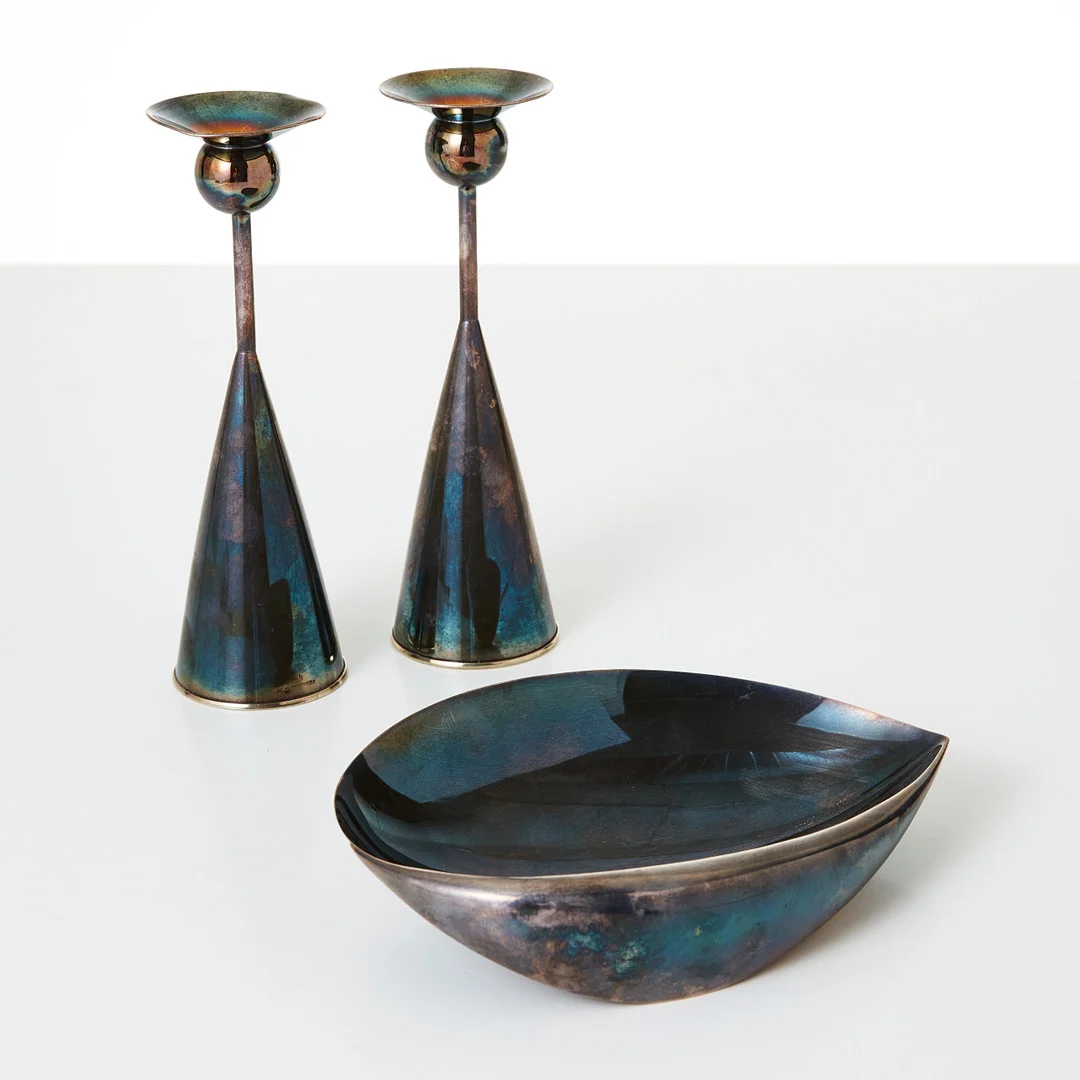 TAPIO WIRKKALA. skål, silver, 1958, stämpelsignerad. — Silver — Stockholms Auktionsverk Magasin 5