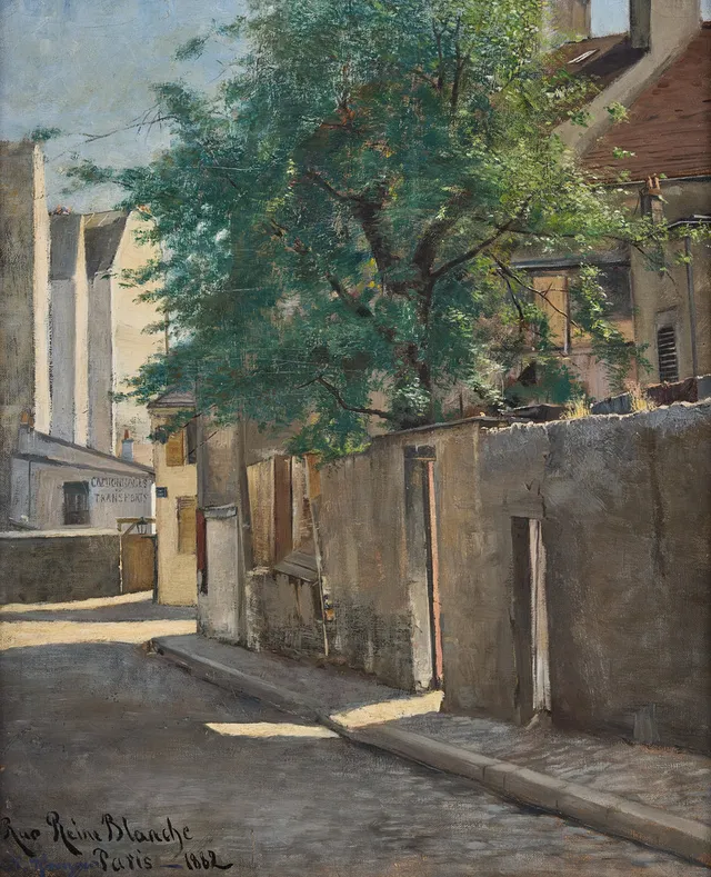 NILS KREUGER. "Rue de la Reine Blanche".