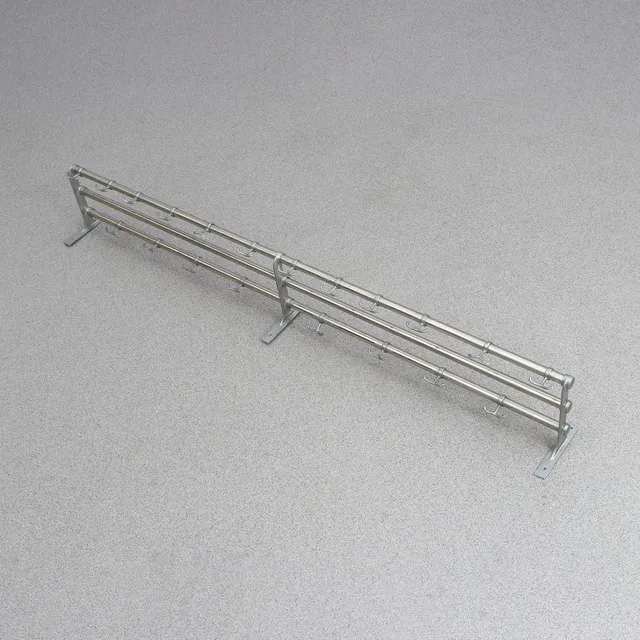 GUNNAR BOLIN. HATTHYLLA. Aluminium och förnicklad metall. "Nostalgi". 1940/50-tal.