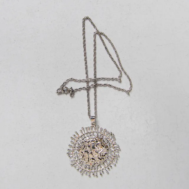 TAPIO WIRKKALA. Halsband, silver, "Full Moon, Kultakeskus Oy, Finland.