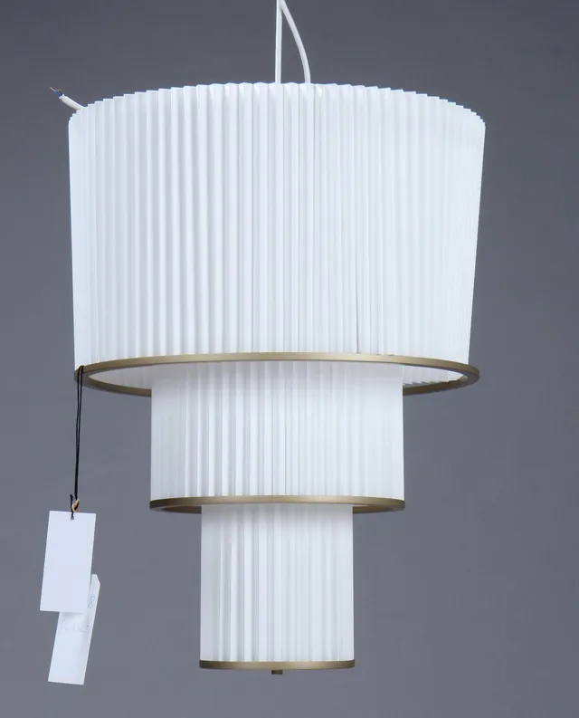 Le Klint. Pendel, model Plivello. Ø 48 cm.