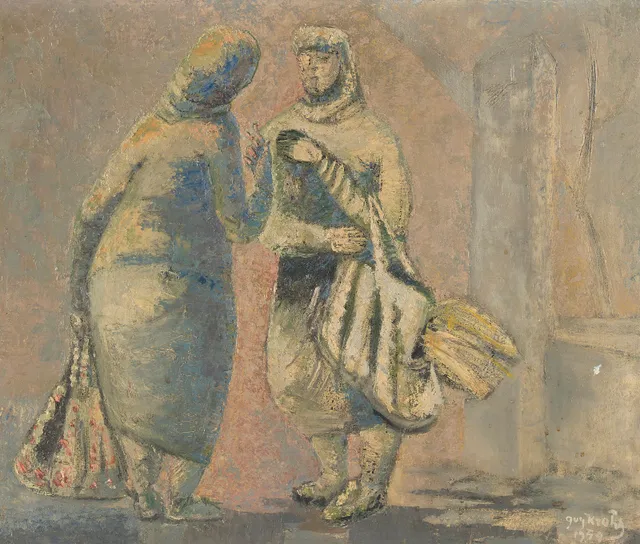 Krohg, Guy — Samtale, 1954