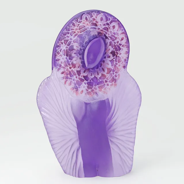 ERIKA HÖGLUND. Skulptur, glas, Målerås, signerad.