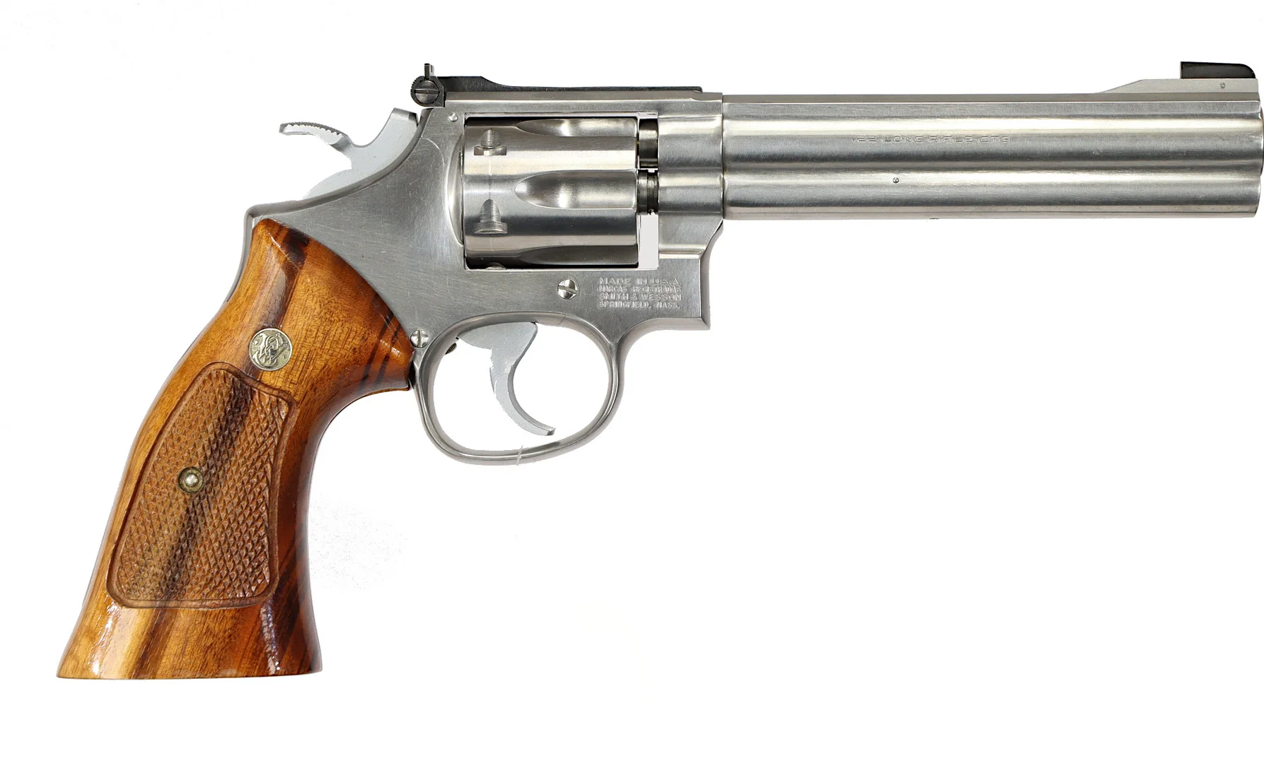 REVOLVER, fabrikat Smith & Wesson, modell 617, kaliber .22LR, tillv.nr BFM8140. — Revolvers — Walter Borg