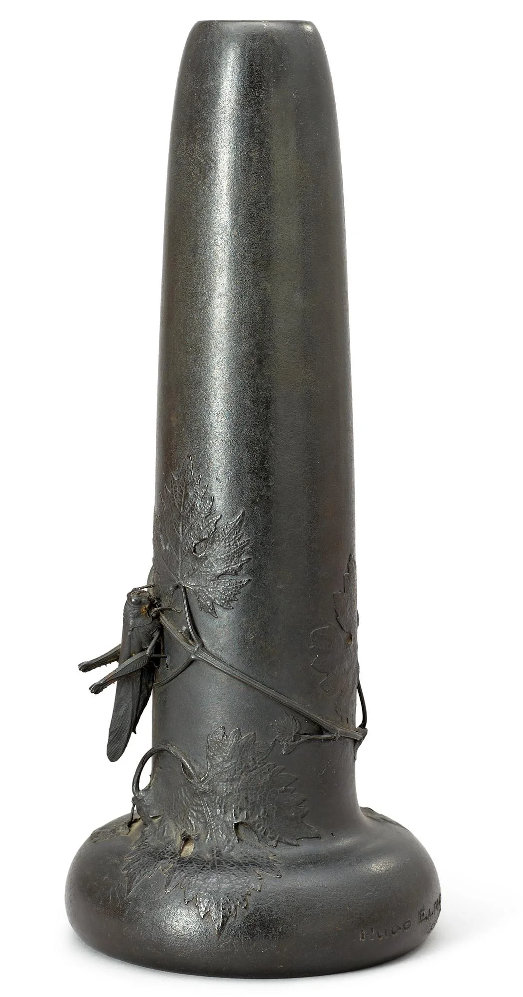 HUGO ELMQVIST, vas, Florens, ca 1900, jugend. — Bukowskis