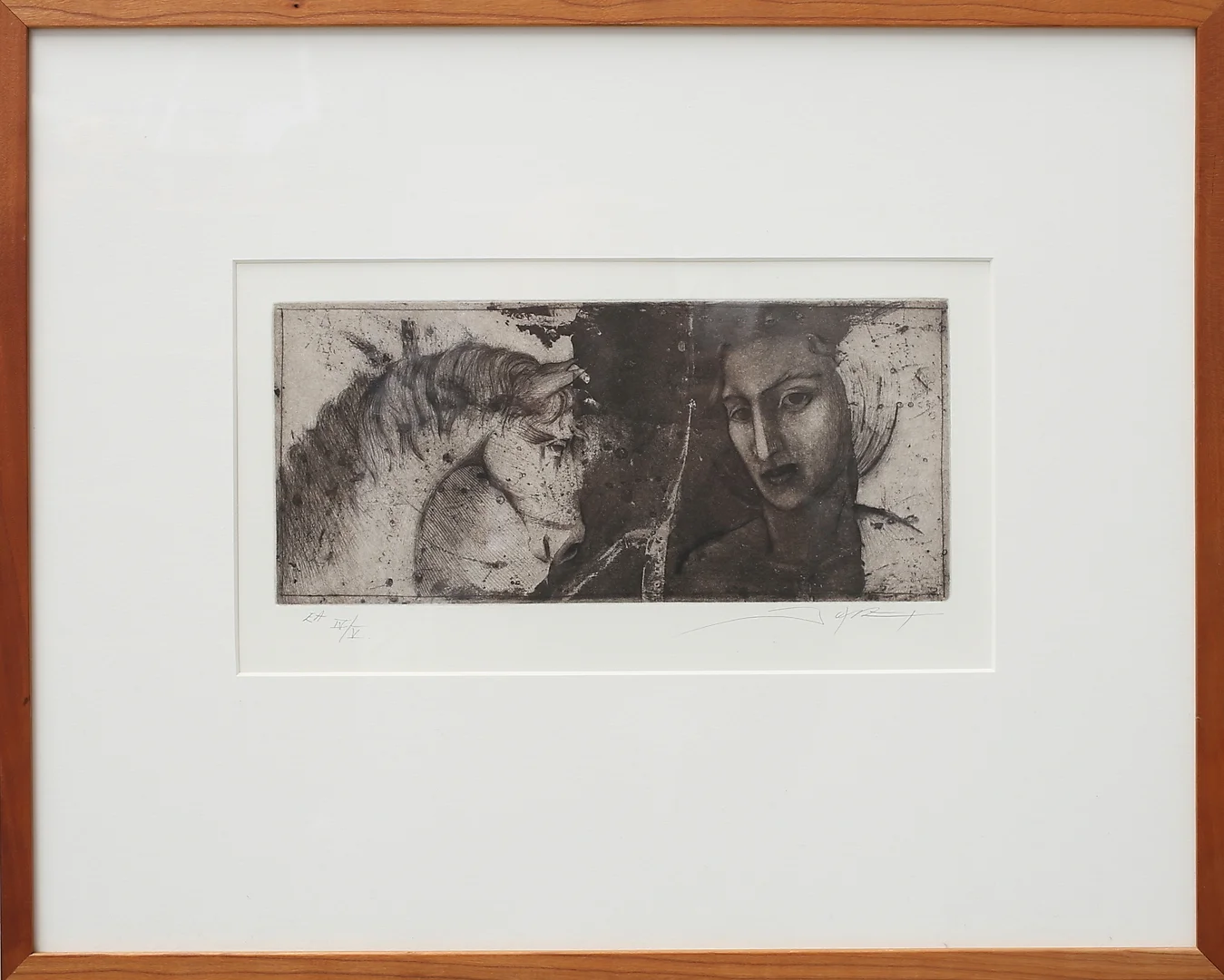 PETER JARZ. Etsning, signerad och numrerad EA IV/V. — Engravings & Prints — Växjö Auktionskammare
