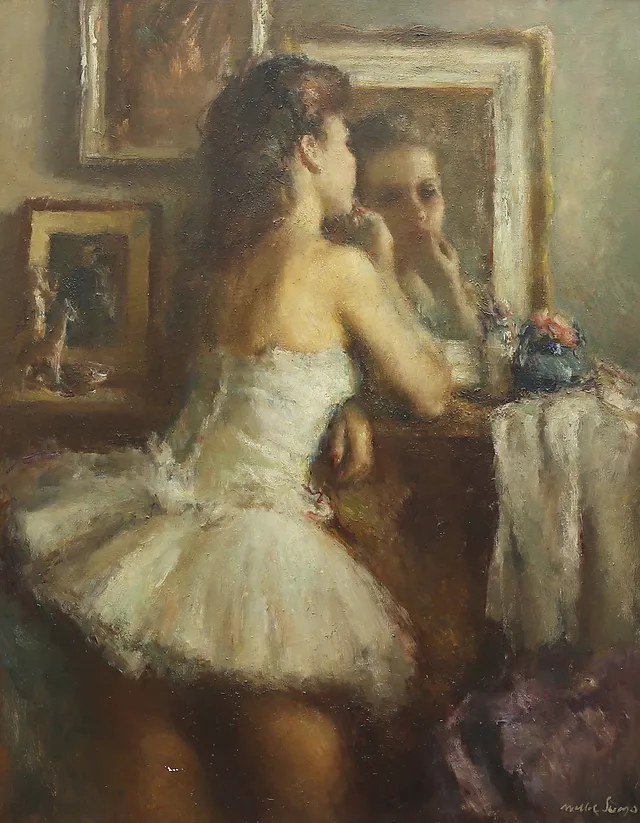 JOSEP MARIA MALLOL SUAZO. A girl.