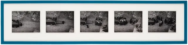Sune Jonsson, "Begravningsfölje, Nyåker, Nordmalings socken, 1956", ur "Byn med det blå huset".