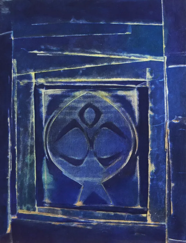 MAX ERNST. GRAFISKT BLAD, ur xxe siecle 10, osignerat.