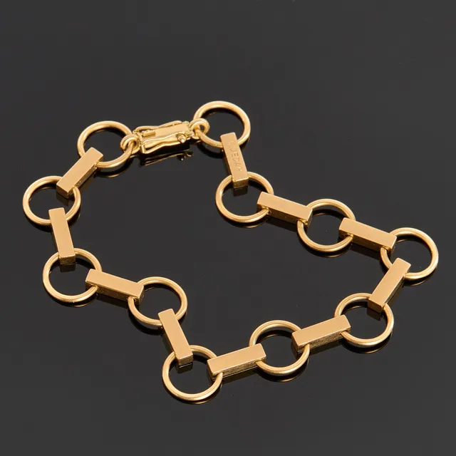 BENGT LILJEDAHL. Armband, 18k guld, Stockholm, 1968.