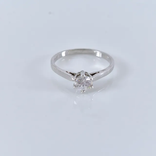 RING, solitaire, sterlingsilver, Victor Janson Lindesberg.