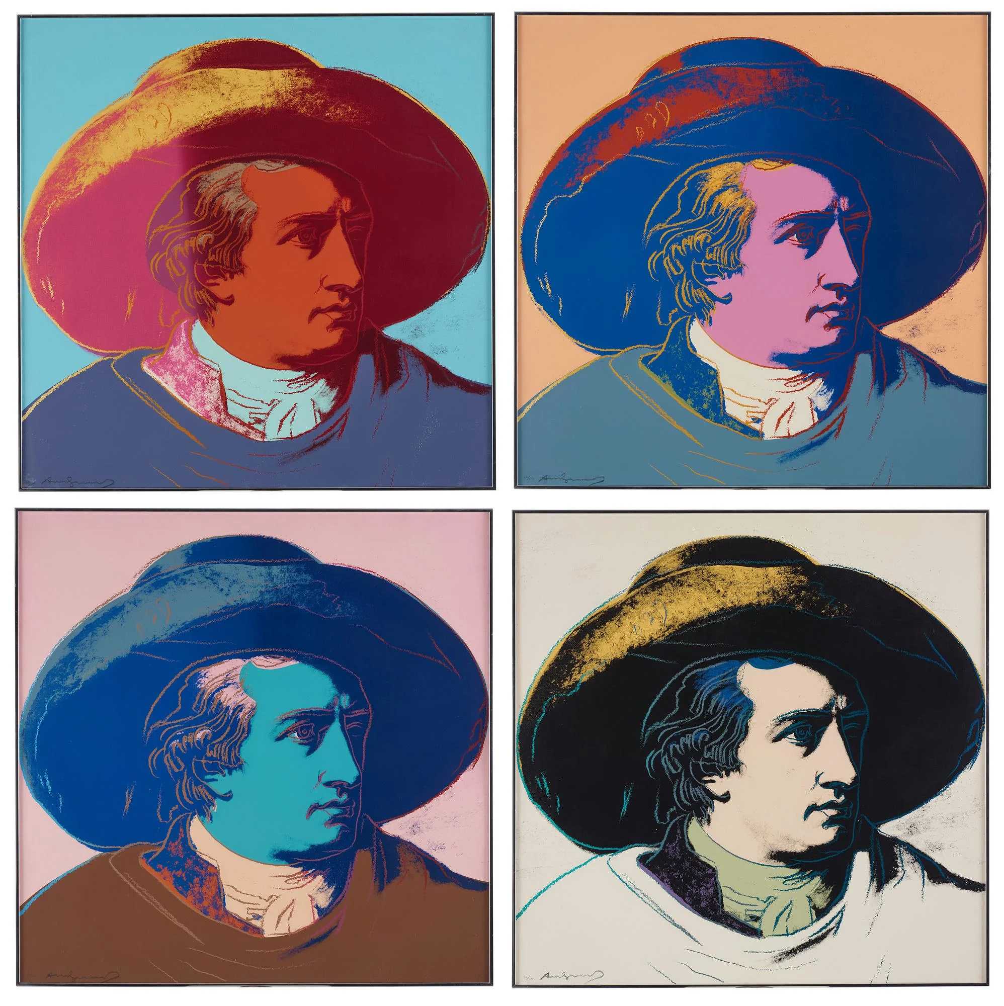 Andy Warhol, "Goethe". — Bukowskis