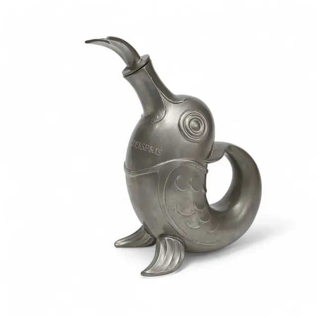 HUGO GEHLIN (1889-1953). Karaff, Swedish Modern, Ystad Metall,1937.