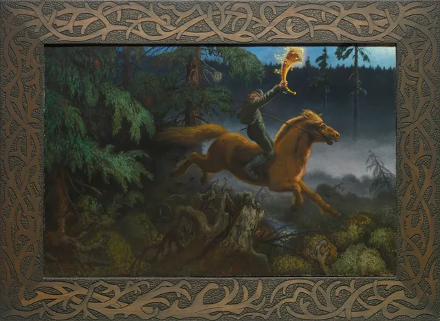 Kittelsen, Theodor — "Guldhornet" 1903