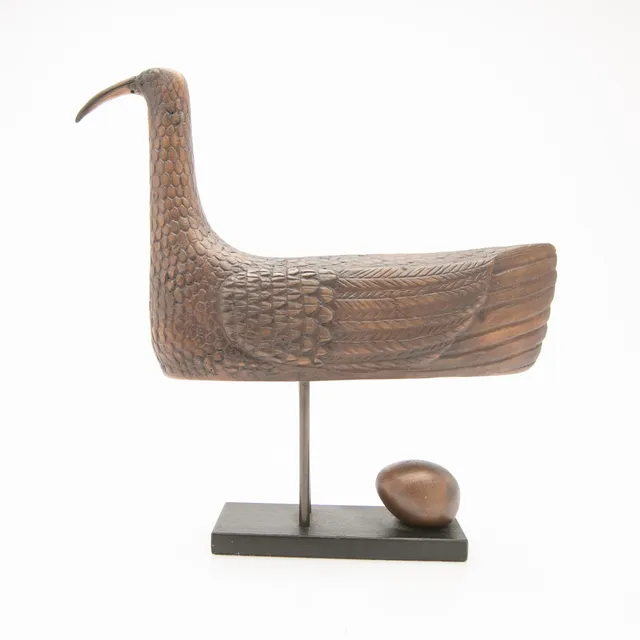 Stig Lindberg, skulptur "Solfågeln", Galleri Scandia, Scandia Present efter 1978.