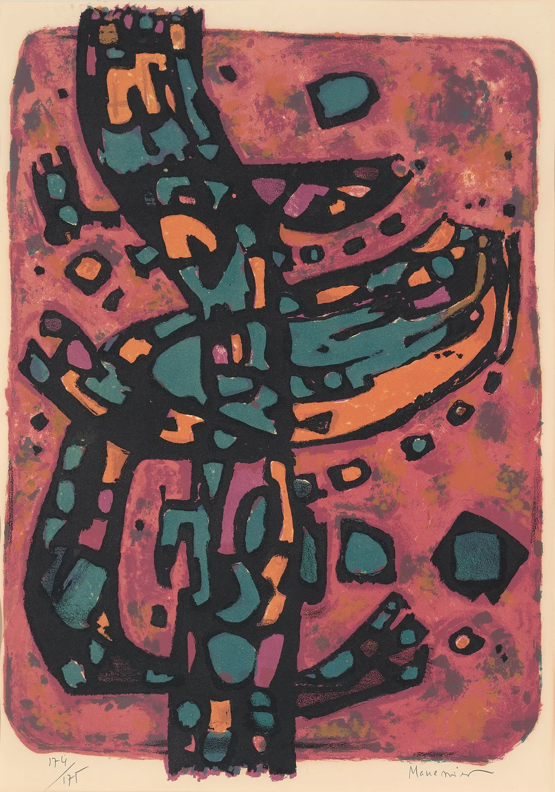 Manessier, Alfred — Uten tittel — Kunst/Grafikk — Blomqvist