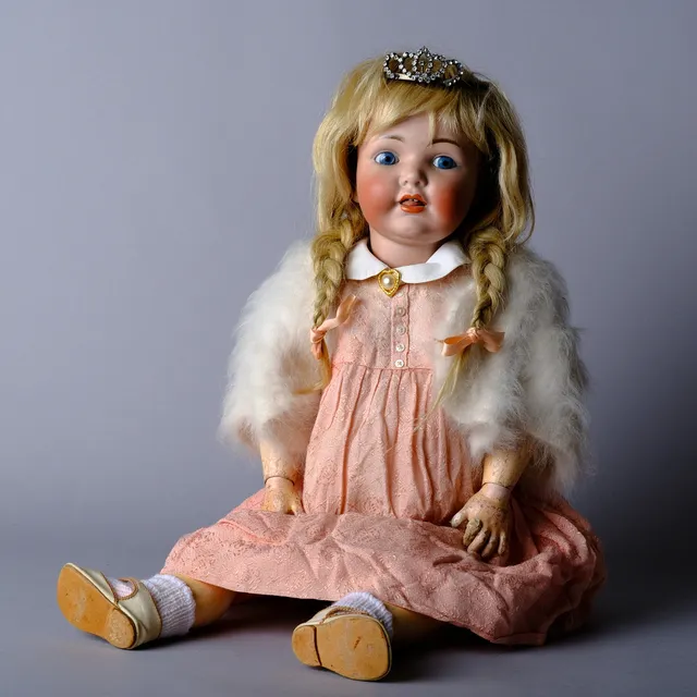 KÄMMER & REINHARDT / SIMON & HALBIG. Docka, modell 22, 61 cm, Tyskland, tidigt 1900-tal. 95.