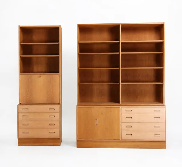 Aage Hundevad for Hundevad & Co. Shelving system, oak (4)