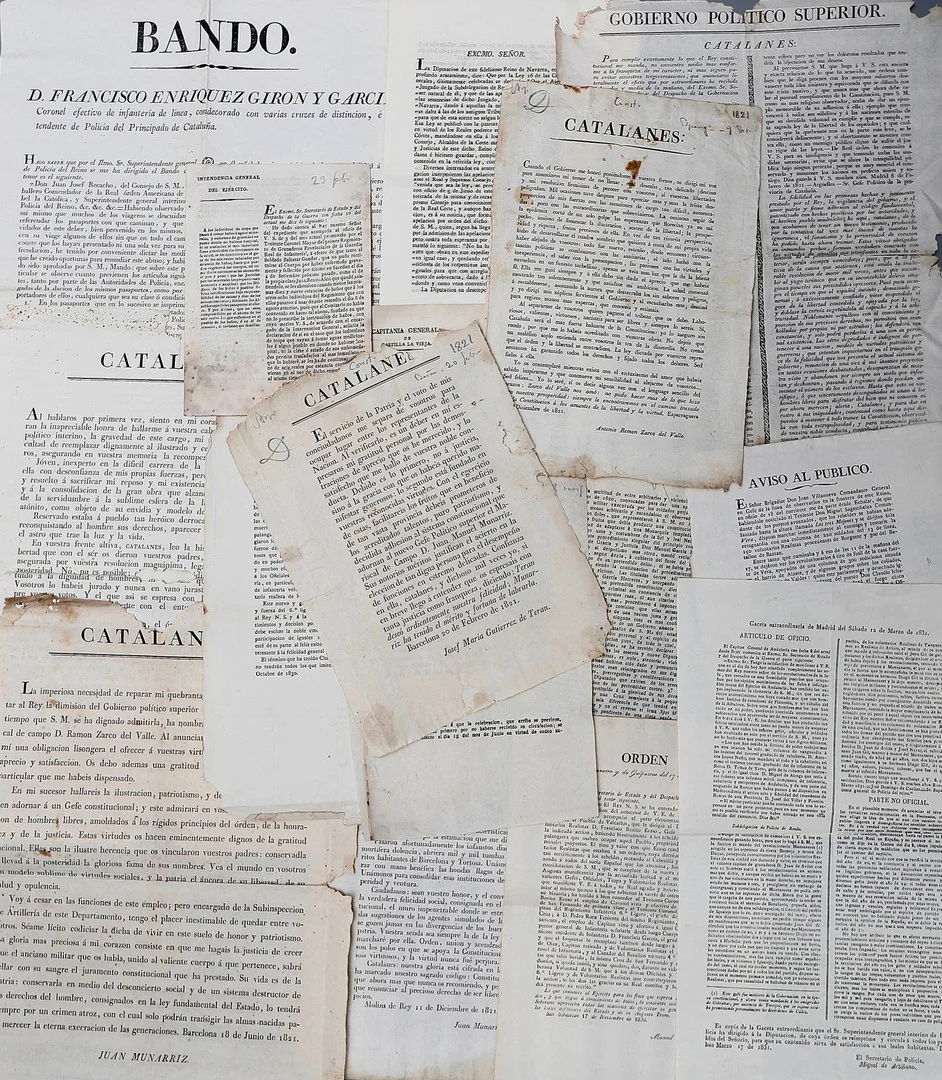 OMINOUS DECADE: 1823-1833. 16 prints. — Books, Maps & Manuscripts — Balclis