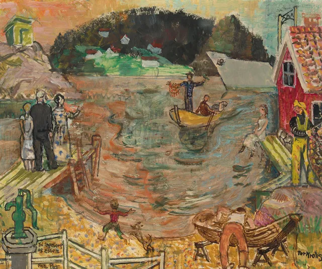 Krohg, Per — Sommeridyll