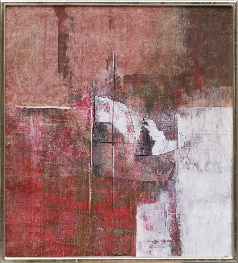 ANDERS ÖSTERLIN. Utan titel, olja på duk, signerad och daterad 1993. — Paintings — Crafoord Auktioner Malmö