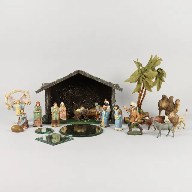 JULKRUBBA med figurer.