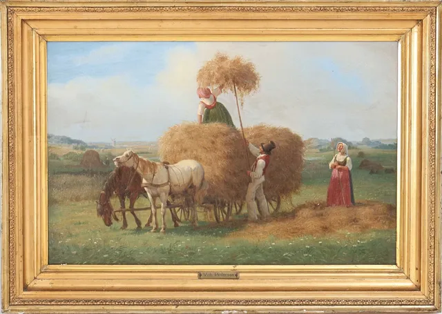 Viggo Pedersen: The hay is made