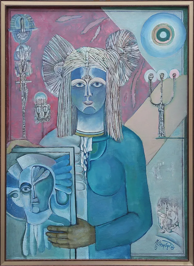 JERZY PRZYBYL. OLJA på duk, Polen, signerad, 1900-tal.