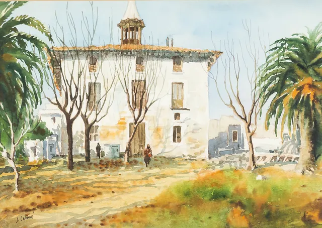 JOAQUIM CABANÉ MANAUTA. Rural view.