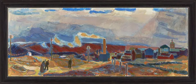 Gleditsch, Rolf Juell — "Bergstaden (Røros))" 1956-57