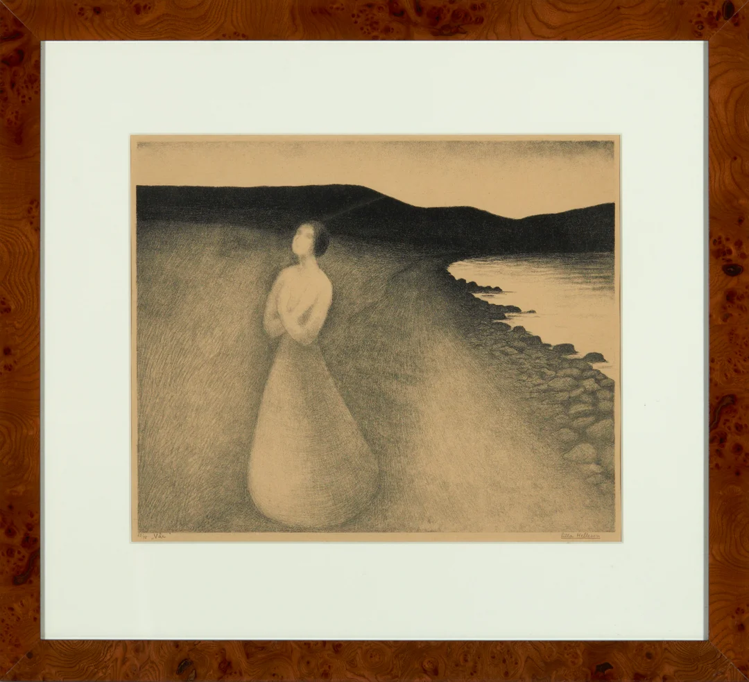 Hellesen, Lilla — "Vår" — Kunst/Grafikk — Blomqvist
