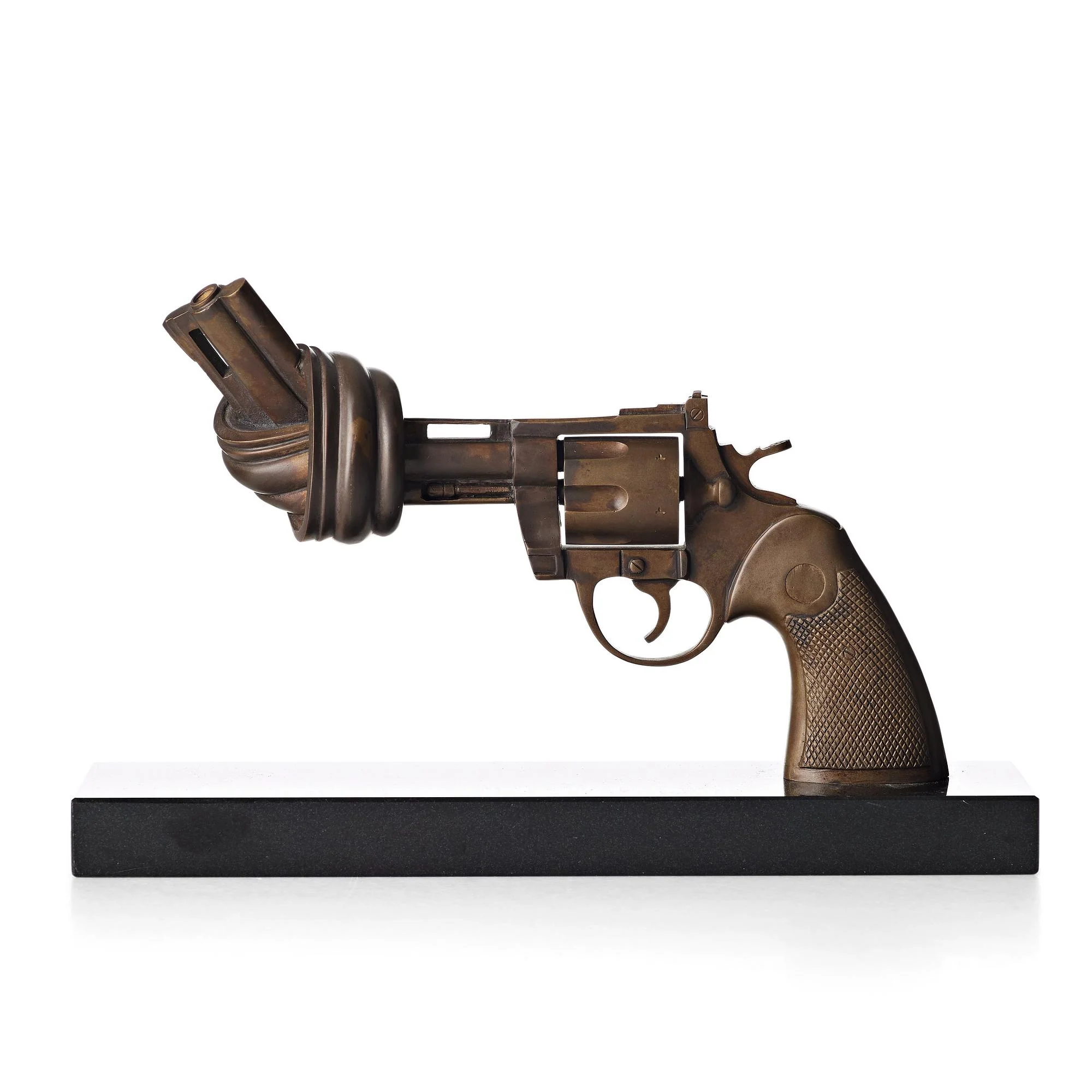 Carl Fredrik Reuterswärd, "Non violence". — Bukowskis
