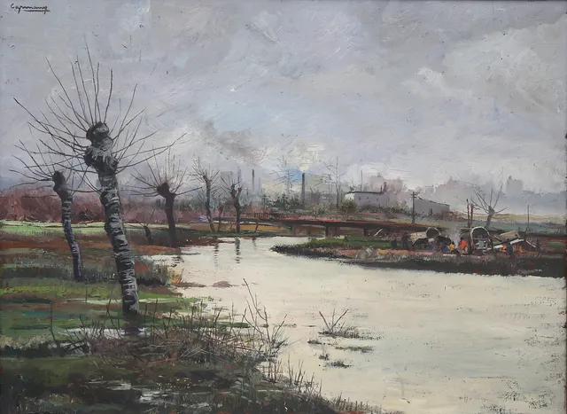 RAMON DE CAPMANY. River view.