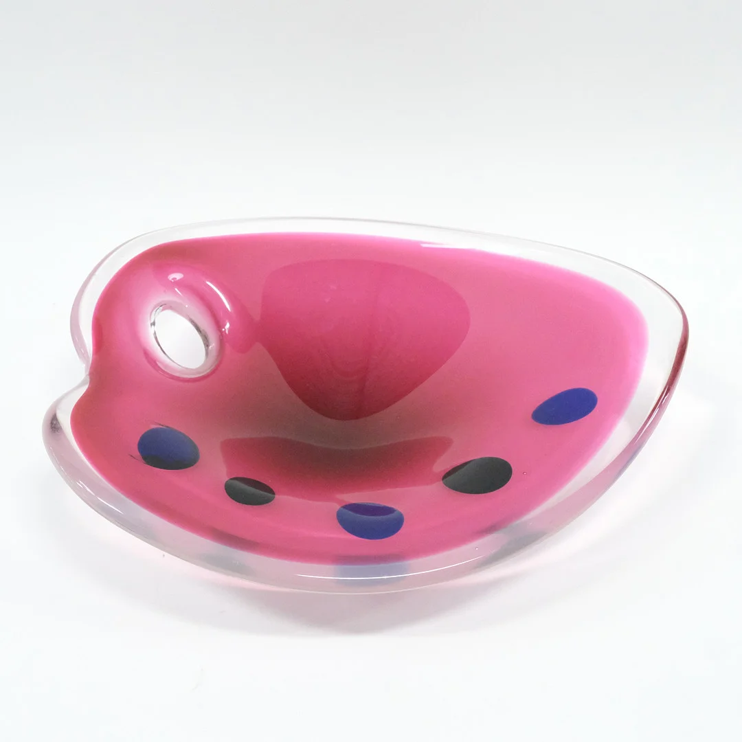 PAUL KEDELV. SKÅL, FLYGSFORS, "COQUILLE". — Art glass — Björnssons Auktionskammare