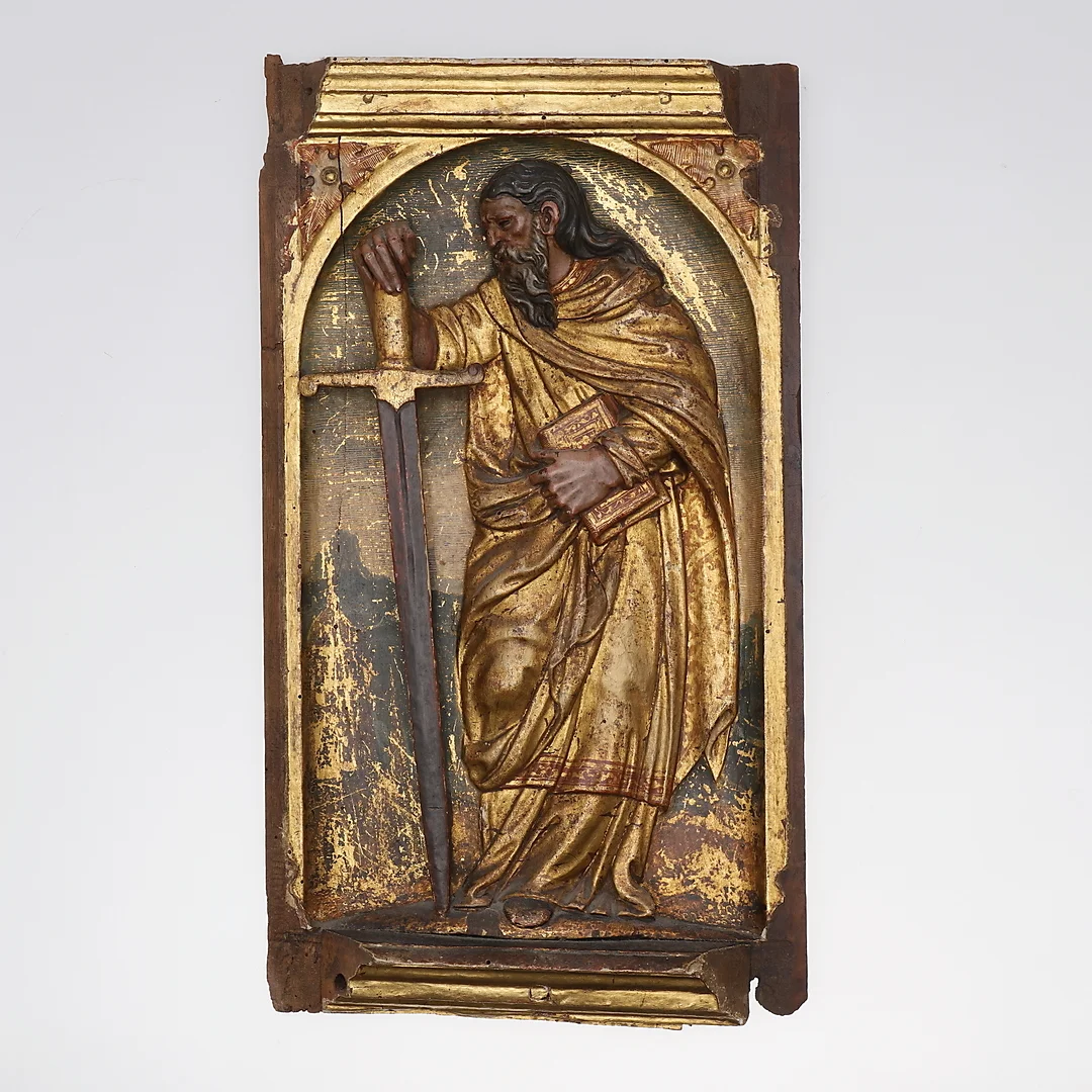 SPANISH SCHOOL, LAST THIRD OF THE 16TH CENTURY. Saint Paul. — Sculptures & Bronzes — Balclis