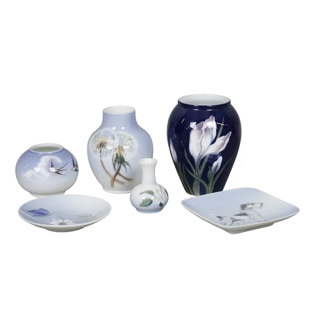 A COLLECTION OF ROYAL COPENHAGEN PORCELAIN (6).