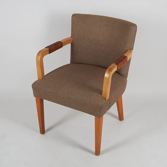 AINO AALTO. FÅTÖLJ, "Club Chair", Artek 1930-talet.