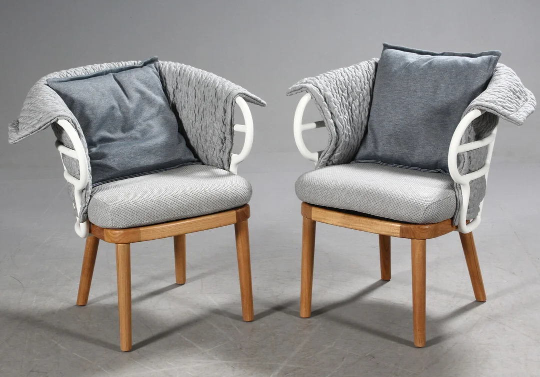 Sebastian Herkner for Gloster. Par armstole, model Dune — Home and garden/Garden furniture — Lauritz