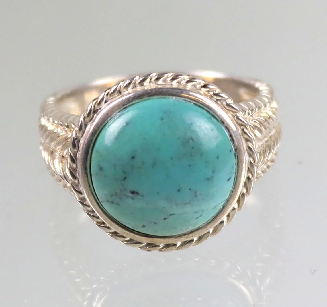 TÜRKIS RING, SILBER 925. — Rings — Auktionshaus Bossard