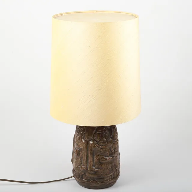 ÅKE HOLM. Bordslampa, keramik, signerad.