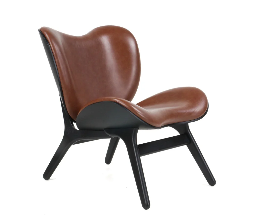 Anders Klem for Umage. Armchair model 'A Conversation Piece, Low', black-stained oak — Furniture/Lounge chairs — Lauritz