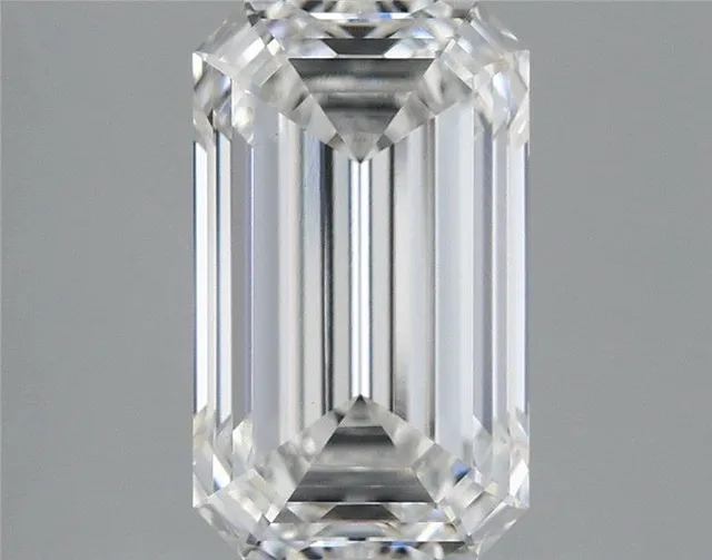 - Diamant mit Lasersignatur - EMERALD, 3,06 ct.