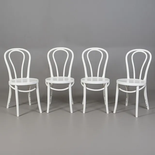 GILLIS LUNDGREN. STOLAR, 4 st, "Öglan", IKEA.